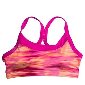3/$25 🍄 Avia Pink Orange Active Racerback Sports Bra Style Estilo Large